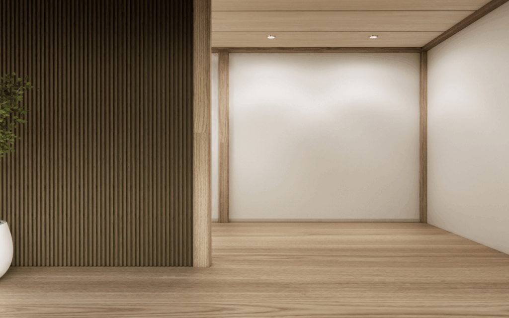 Instalación de paneles japoneses a medida en Sabadell en oficina moderna y funcional